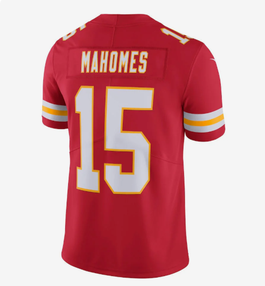 KC.Chiefs #15 Patrick Mahomes Red Vapor Untouchable Limited Jersey Stitched American Football Jerseys